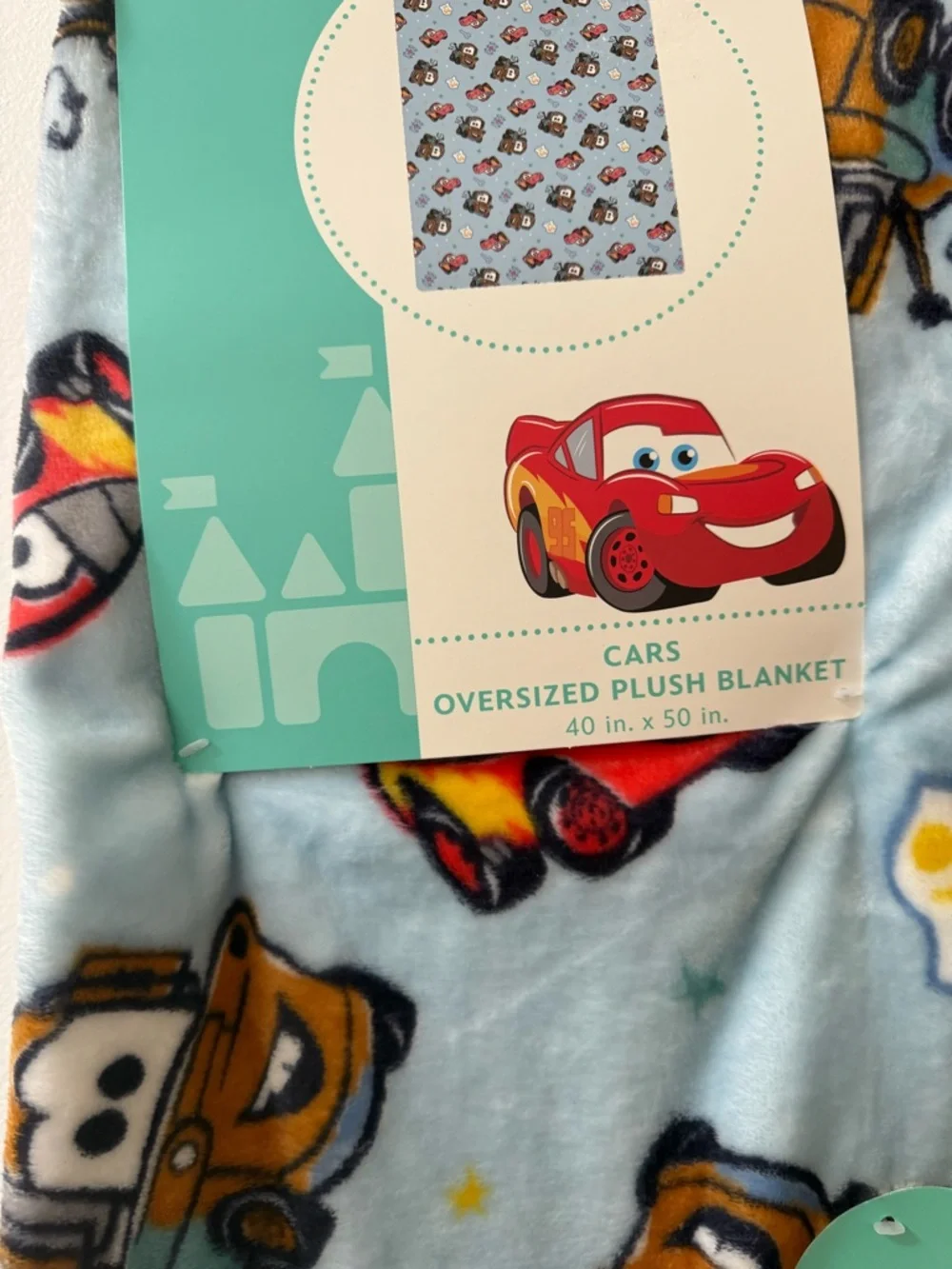 Lighting McQueen & Mater Blanket - Picture 2 of 2